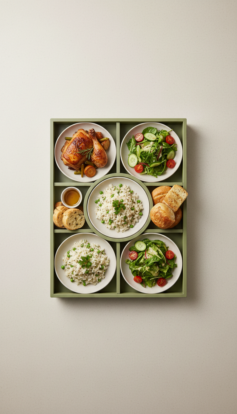 Family-Style Beef & Root Vegetable Tray